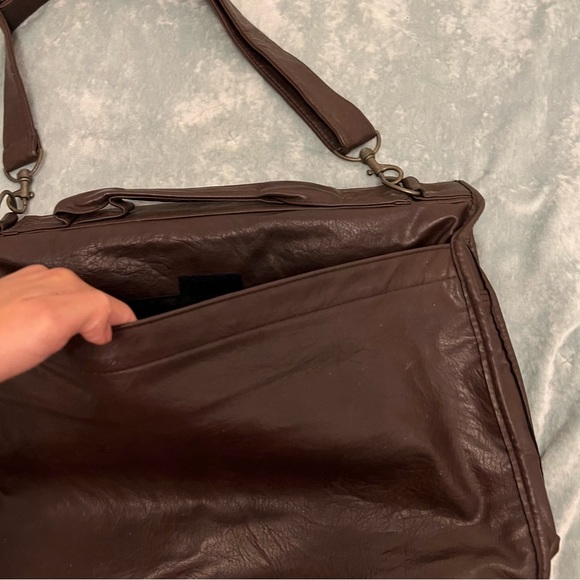 Monarch Luggage Company Leather Briefcase Computer Bag - Picture 6 of 7